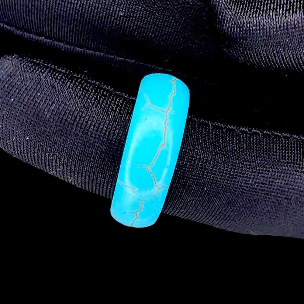 Natural Stone Ring Made from Turquoise
